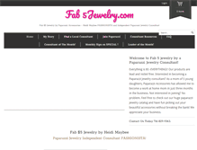 Tablet Screenshot of fab5jewelry.com